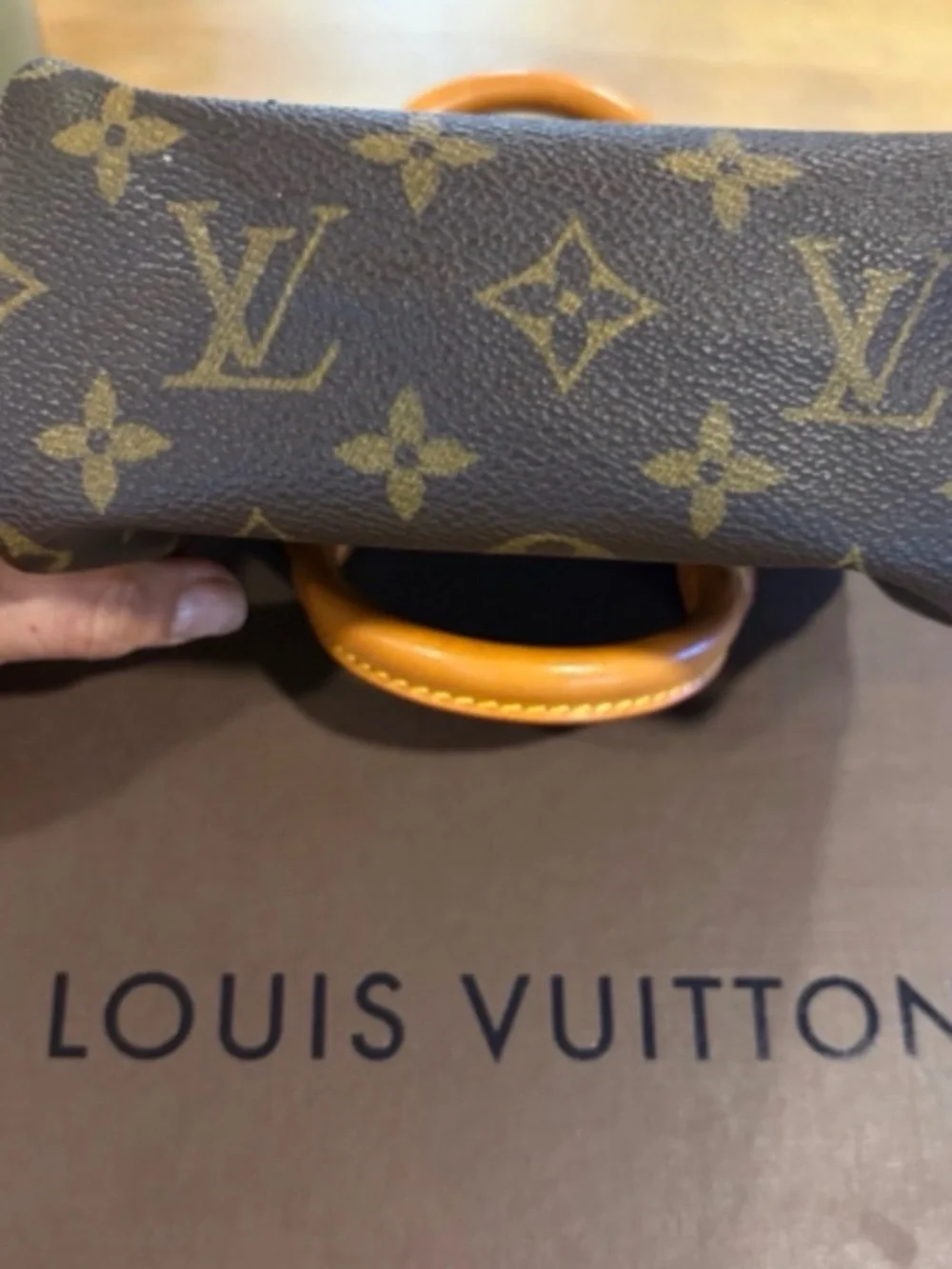Louis Vuitton Monogram Mini Top-Handle Bag - Brown & Tan